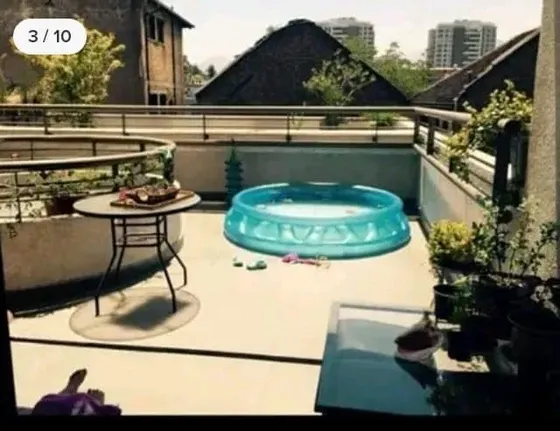 Vende Dueña Depto Con Gran Terraza Frente Al Metro