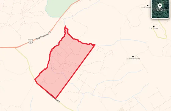 Venta Campo Cerro Corá Misiones