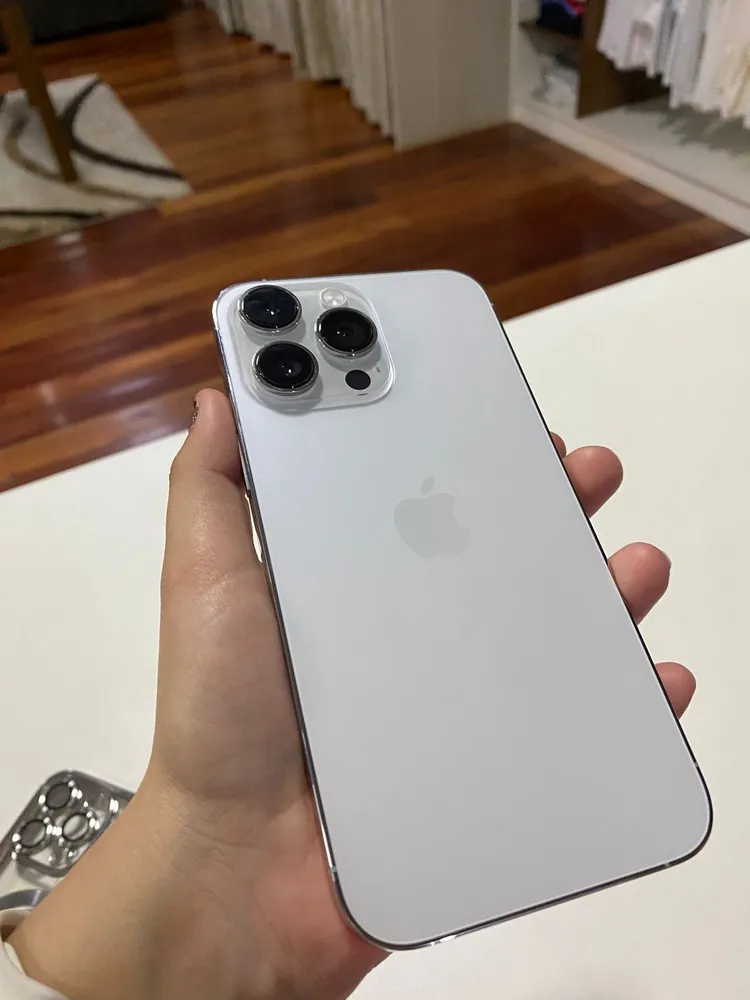 Apple iPhone 14 Pro Max (256 GB) - Prateado | Parcelamento sem juros