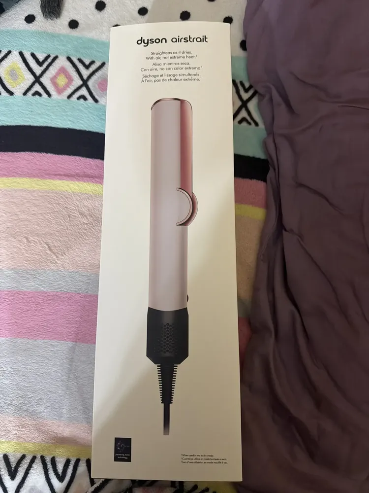 Prancha De Cabelo Dyson Airstrait Ceramic Rose Gold Cor Rosa