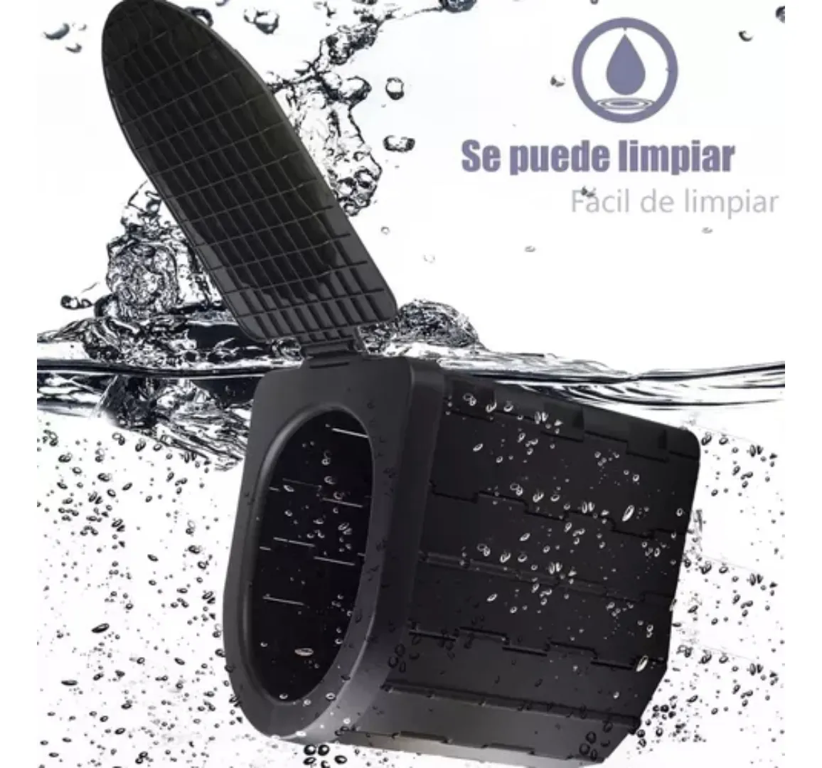 Baño Quimico Portatil Baño Camping Wc Baño Plegable +20bolsa