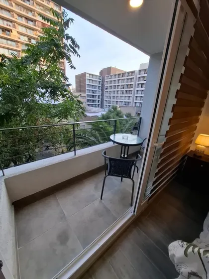 Arriendo Depto Nuevo Amoblado Por Dias-semanas, Santiago