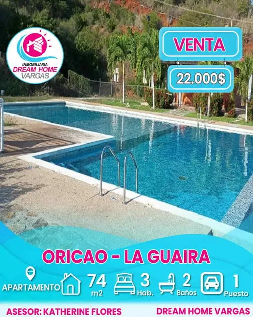 Apartamento En Venta  Oricao  La Guaira 