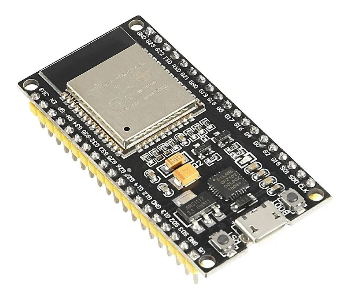 Placa Esp 32 Wi Fi E Bluetooth Esp32 Esp32s Arduino Mercado Livre