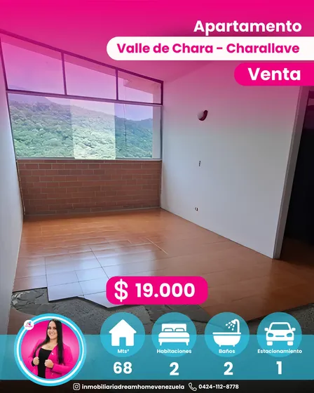Apartamento En Venta Valle De Chara, Conjunto Calle Verde - Charallave