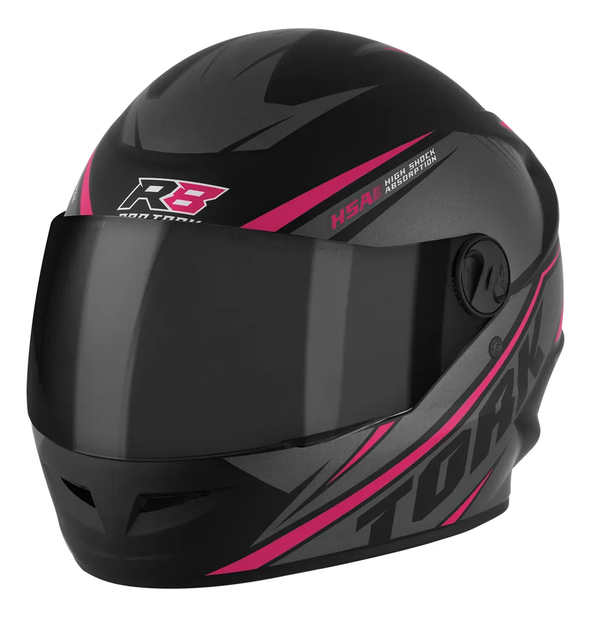 Capacete Fechado Pro Tork R8 Viseira Fumê Nf — foto 2