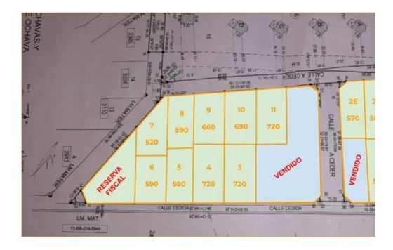 Lote 7 Mza 2 - 520m