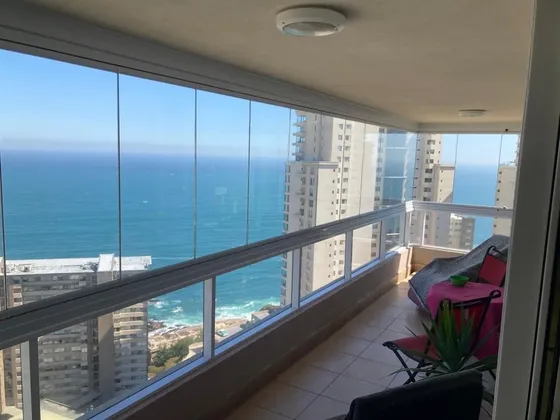 Exclusivo Departamento Con Vista Al Mar En Costa Montemar