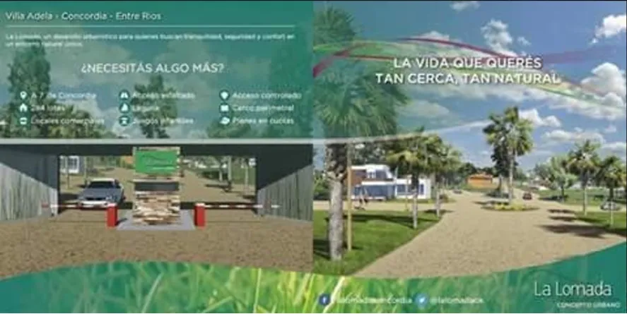Plot of Land in Villa Adela, 640 m², Concordia