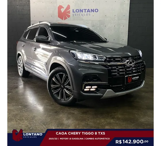 Chery Tiggo 8 1.6 Tgdi Gasolina Txs Dct