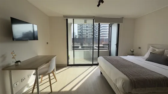Arriendo Homestudio Amoblado En Ñuñoa