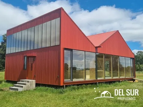 Casa Nueva En Loteo Con Acceso A Lago, Frutillar