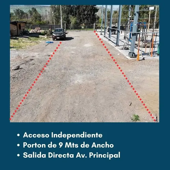 Se Arriendo Sitio De 2.850 Mt2, En Lampa (120335)