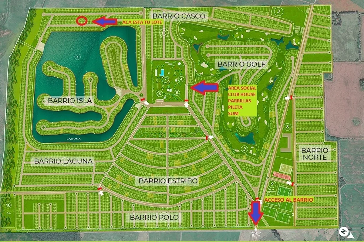 Lote 1008m Oportunidad Inversion Tres Pinos N258