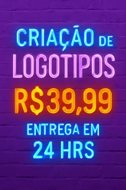 Criação De Logomarca Em 24h