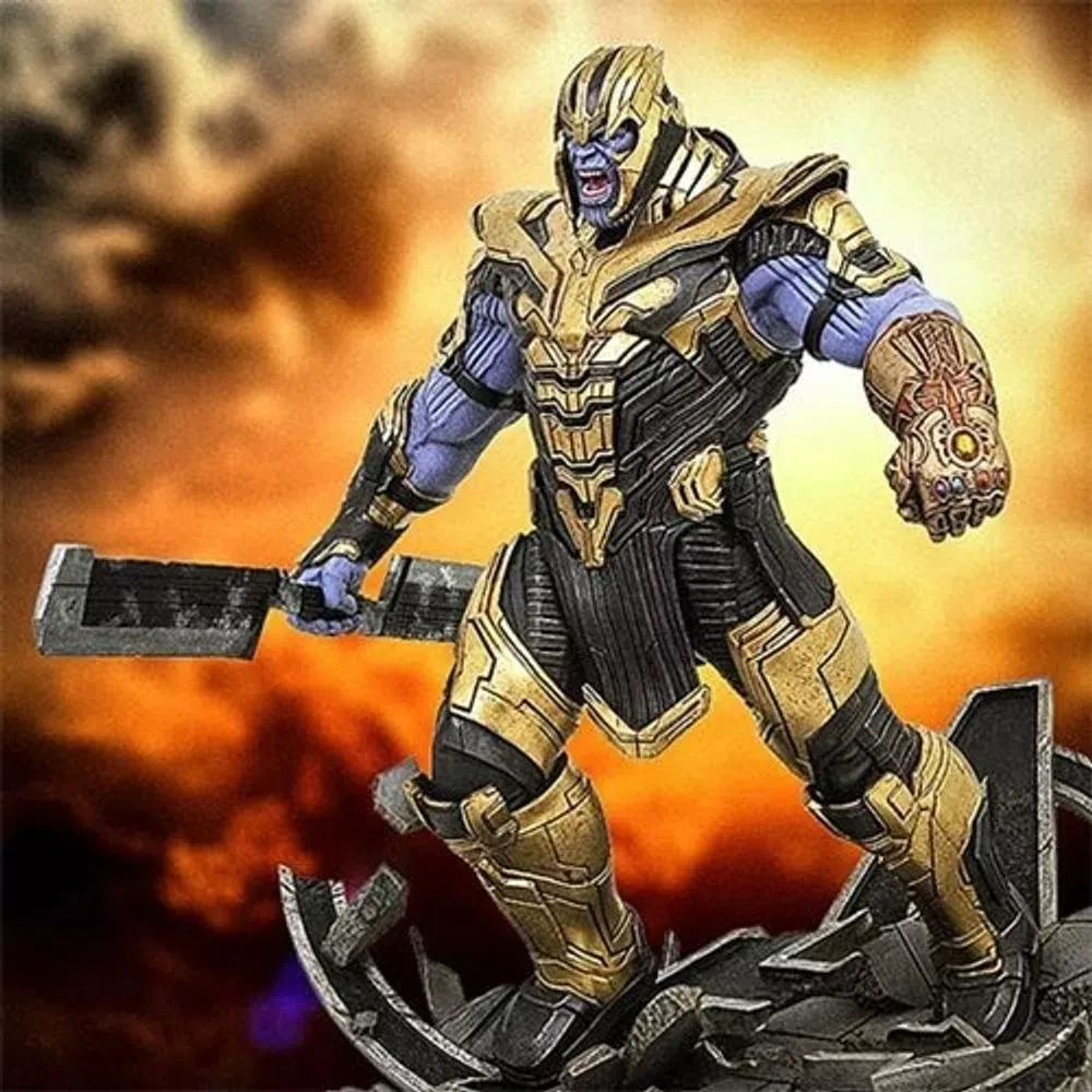 Thanos Diamond Select Marvel Avengers Endgame Armored Statue