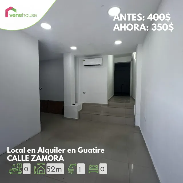 Local En Alquiler Calle Zamora, Guatire, Miranda