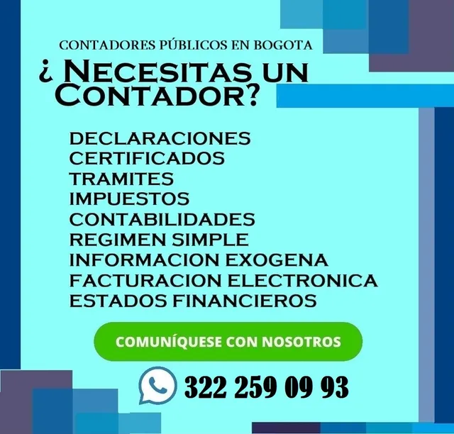 Contador Publico - Declaracion De Renta - Certificados 