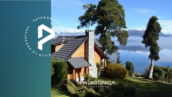 Venta Casa Costa De Lago De 80m2 Sobre Terreno De 650m2, Villa La Angostura