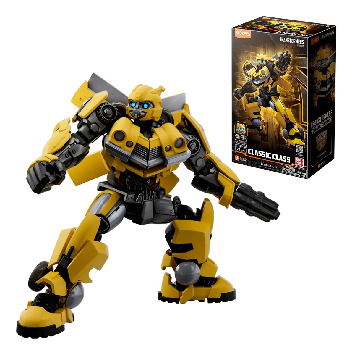 Boneco Blokees Transformers Classic Class Bumblebee 02