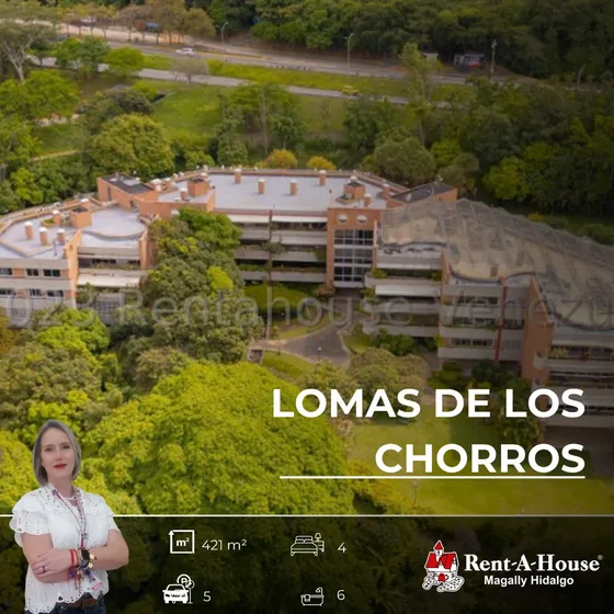 Venta De Espectacular Apartamento En Lomas De Los Chorros