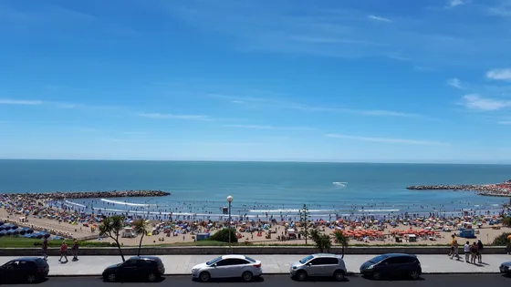 Alquilo Departamento Temporal En Playa Varese, Mar Del Plata . Edificio Frente Al Mar 