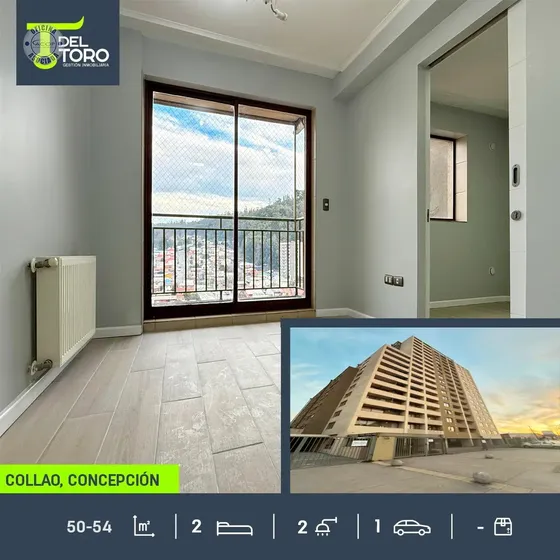 Departamento En Arriendo De 2 Dorm. En Collao, Concepción