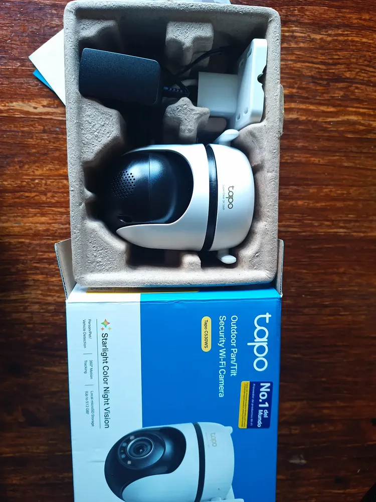 Câmera de vigilância externa TP-Link Tapo C530ws Wifi 360° | Frete