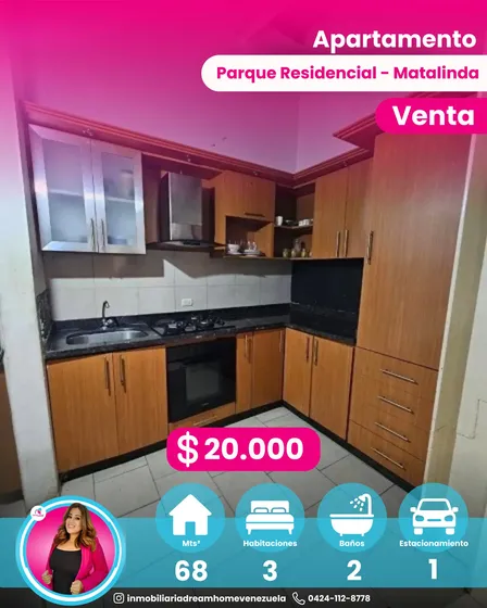 Apartamento En Venta Parque Residencial Matalinda - Charallave.