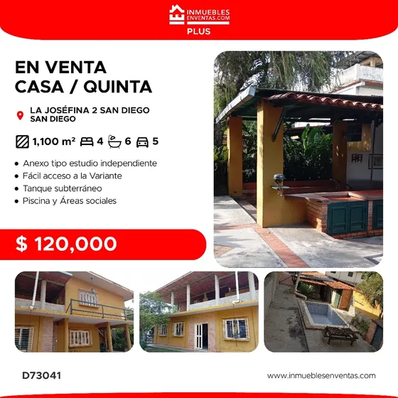 ( Sólo Clientes) Lcu- Casa Venta- Urb. Las Josefinas ( Av. Principal- San Diego-carabobo