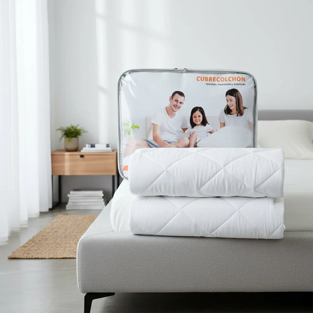 Cubrecolchón Ultra Suave Hipoalergénico Matrimonial Impermea