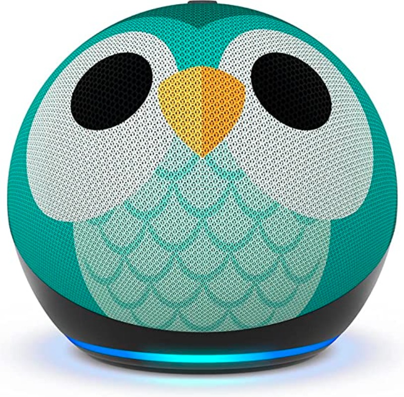 Amazon Echo Dot 5th Gen Kids con asistente virtual Alexa owl 110V/240V Amazon Echo Dot 5th Gen Kids con asistente virtual Alexa owl 110V/240V