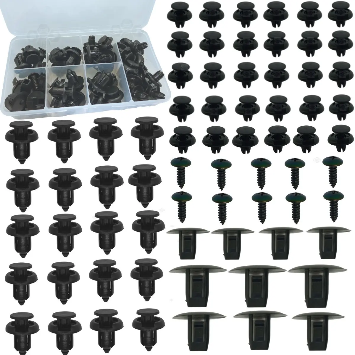 Kit 70 Presilha Parachoque Parabarro Honda New Civic Crv Hrv