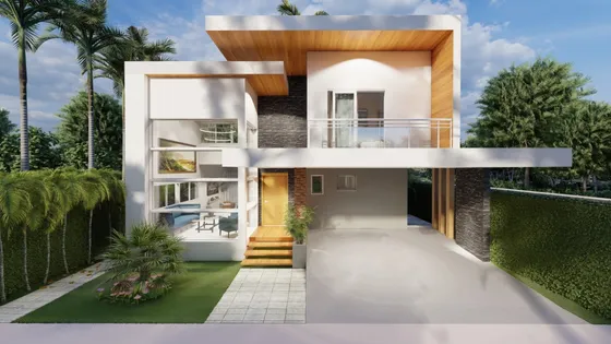 Villa Con Pisina En Bavaro, Con Club De Playa Venta