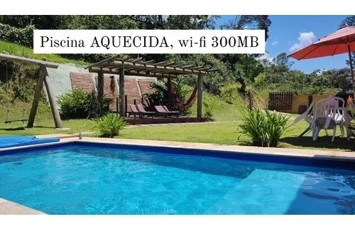 Piscina Aquecida, Conforto , Até 04 Pessoas. Pagto Até 12x