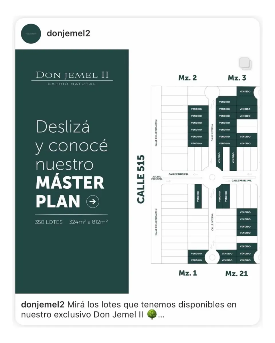 Vendo O Permuto Lote En Barrio Privado Don Jemel 2