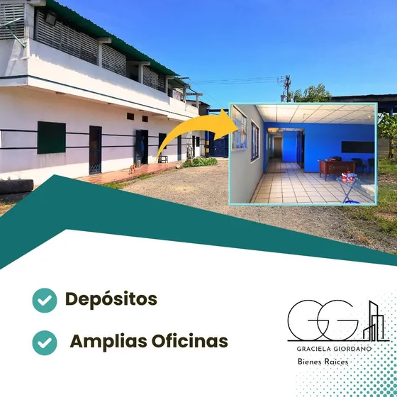 Terreno Industrial Con Galpón Para Gandolas, Depósitos Y Oficinas Gg