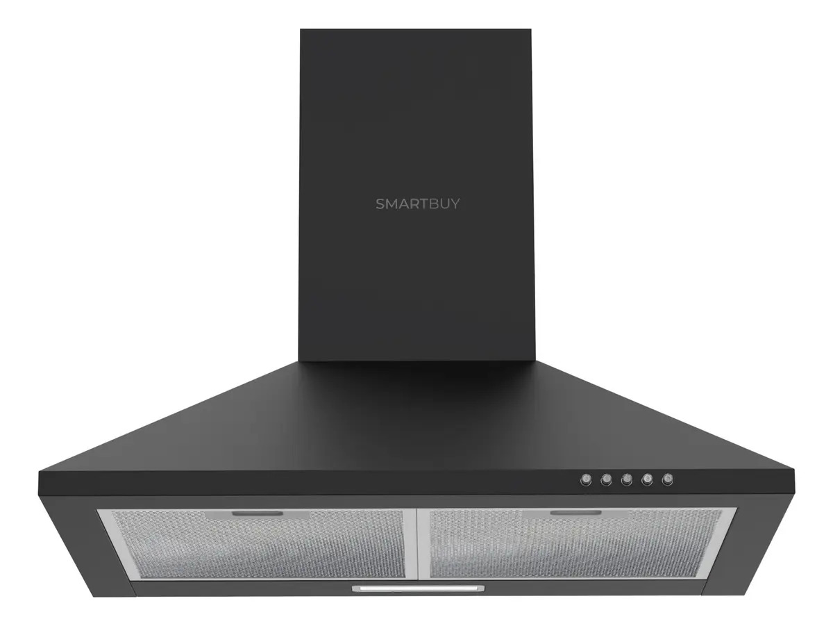 Extractor Purificador De Cocina Smartbuy Negro 3 Vel 60 Cm