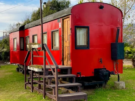 Único Vagón De Tren Habitable En Chile