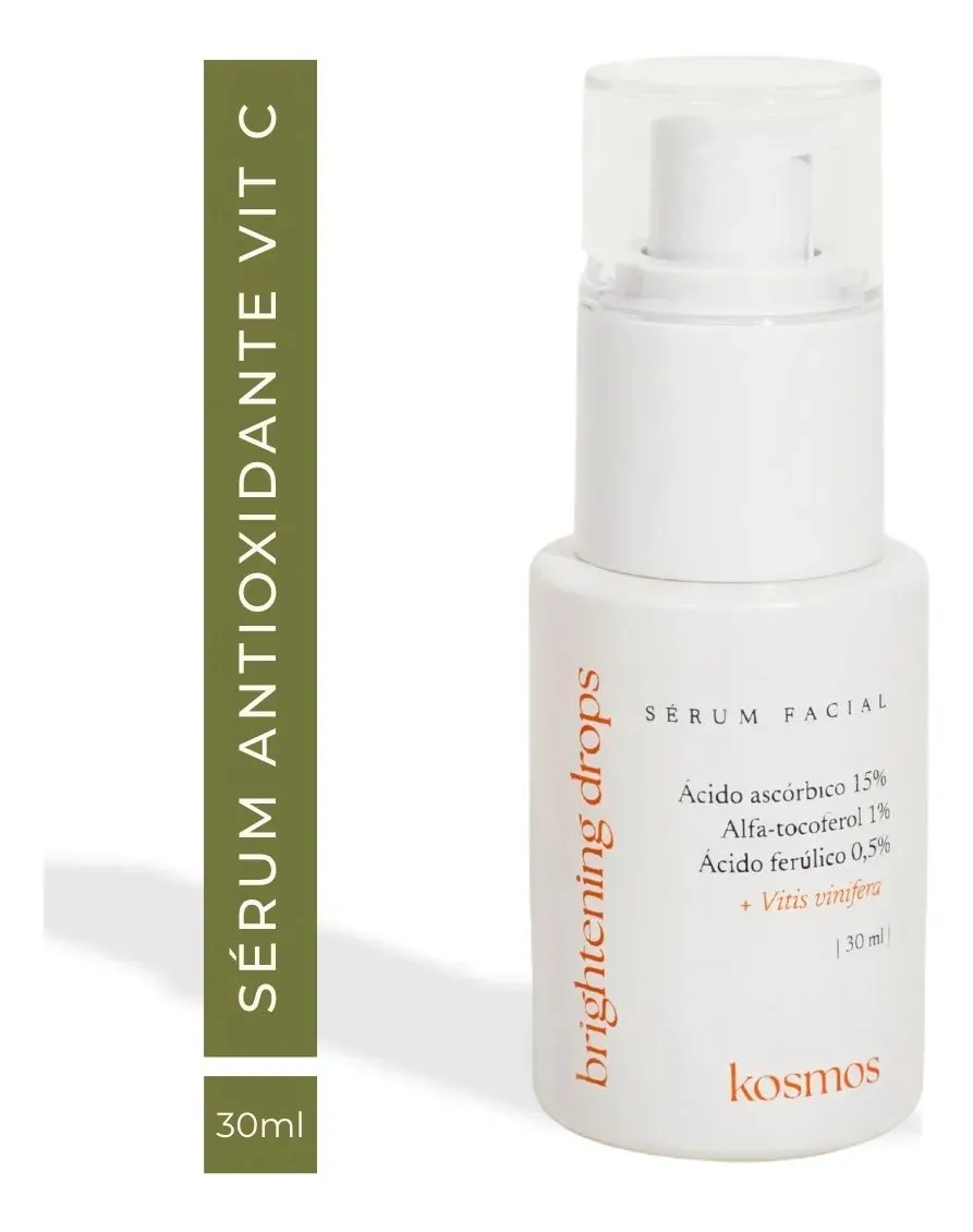 Sérum Brightening Kosmos Vitamina C Pura Para Manchas Y Glow Momento de aplicación Día/Noche Tipo de piel Todo tipo de piel