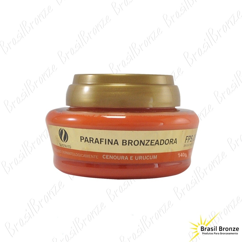 Creme Parafina Cenoura E Urucum Duotrato Parafina Bronzeadora Cenoura E Urucum 150 G | Mercado Livre