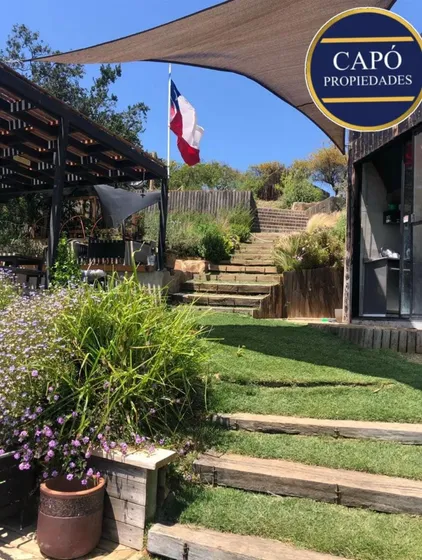 Espectacular Parcela Con Casa Mediterranea En Olmue