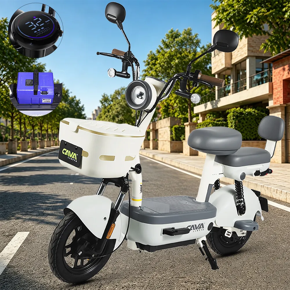 Bicicleta Elétrica Cavalletta C3 Removível Lítio 75km 800w Cinza