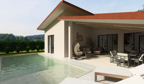 Lujosa Villa Con Piscina Privada En Venta En La Estancia Golf And Country Club, La Romana Con Acceso A Las Mas Hermosas Playas De Bayahibe E Isla Saona.