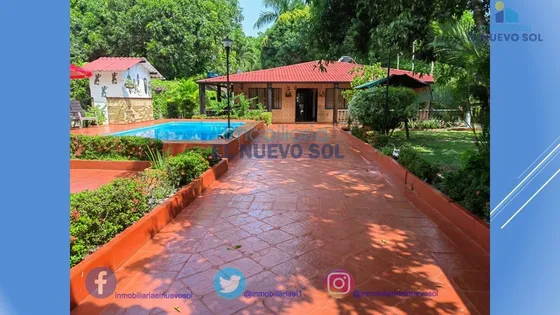 Gran Casa Campestre Tipo Colonial En Buen Precio As-  338