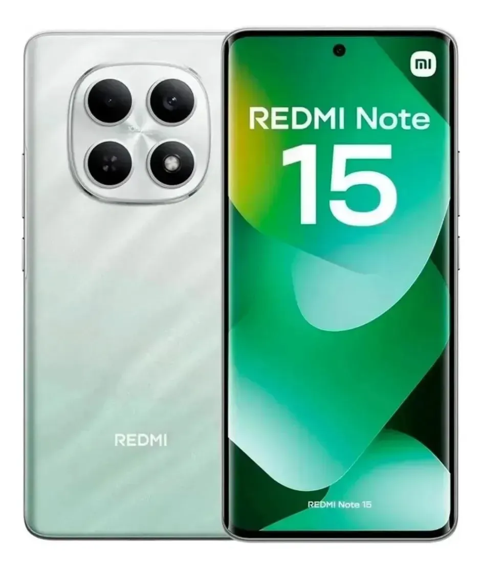 Celular Xiaomi Redmi Note 15 4g 6gb 128gb Tela Amoled 6.77 , Câmera 108mp, Verde