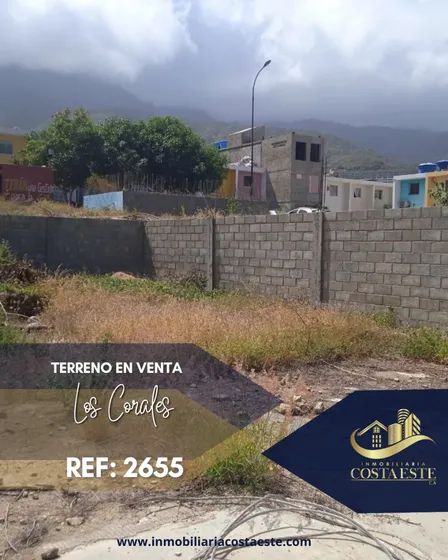 Terreno En Venta Ubicado En Los Corales Ref 2655