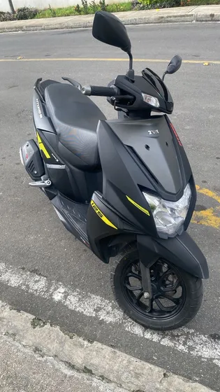 Tvs Ntorq 125 Verde Con Negro