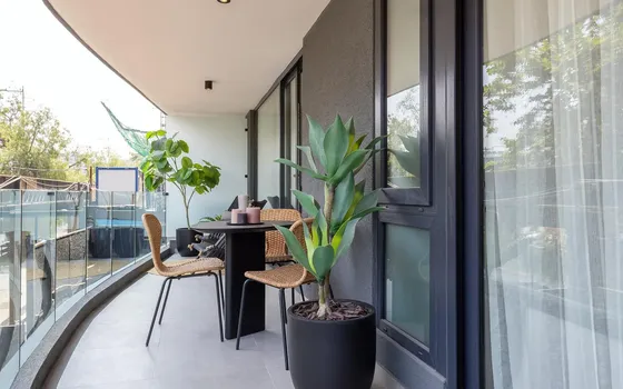 Moderno Departamento De 1d+1b+est En Las Condes