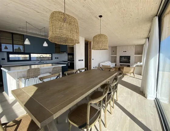 Casa Nueva En Venta Entre Zapallar Y Papudo, La Mejor Vista